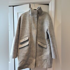 Elegant Gray Women's Coat